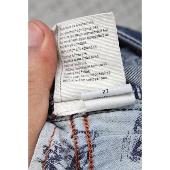 Pilcro And The Letterpress Jeans Womens Size 27 Blue Denim Skinny Stet Style - Picture 11 of 11